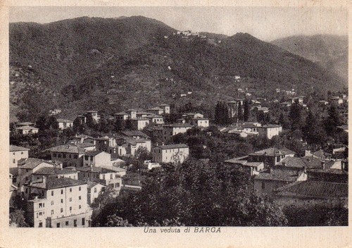 Cartolina barga lucca - cartolina,