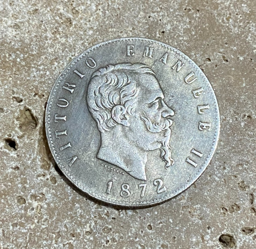 Lire 1872 scudo veii - 1872,
