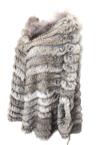 H18 poncho pelliccia - h18),