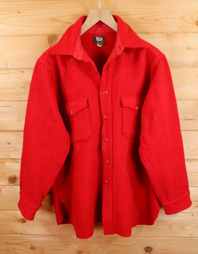 Giacca camicia coperta lana