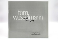 TOM WESSELMANN - Black and Grey -  Totah - Seno Ed. 1991 - 28 pag