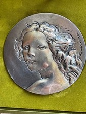 FRANCESCO MESSINA. 1900+1995 BASSORILIEVO SU CORNICE DA TAVOLO SCATOLA ORIGINALE