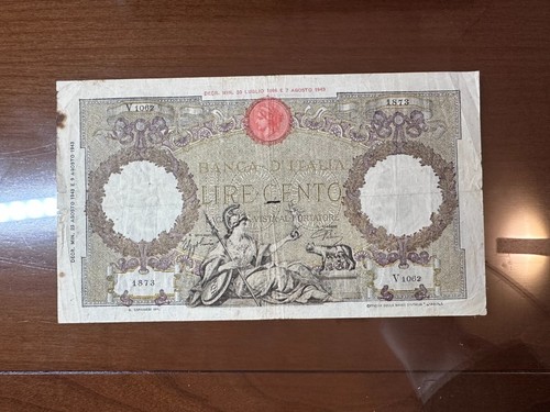 Regno italia banconota lire - regno,