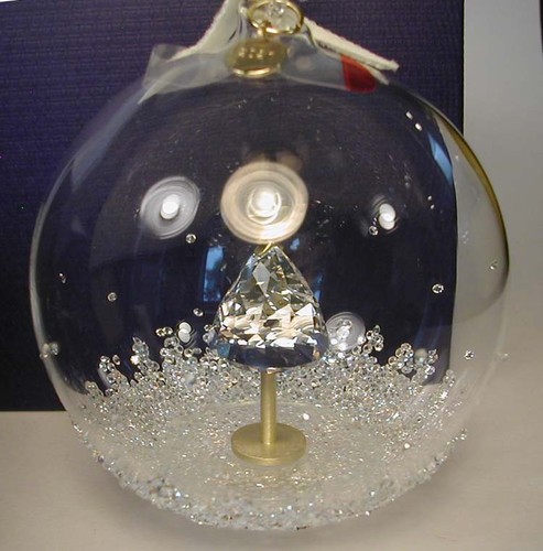 Palla annuale swarovski natale - palla,
