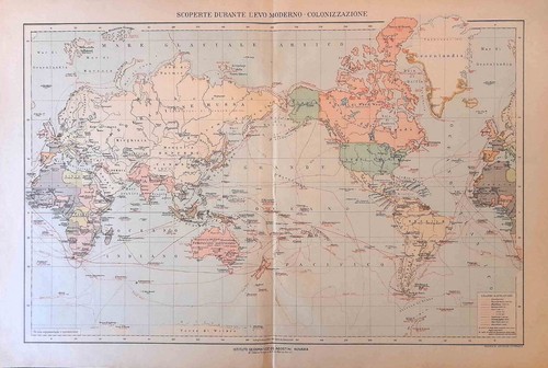 Carta geografica storica