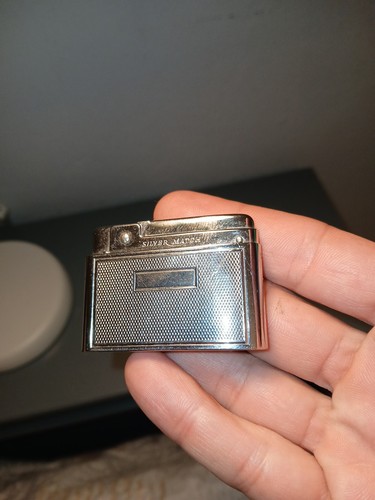 Accendino vintage silver - accendino, match
