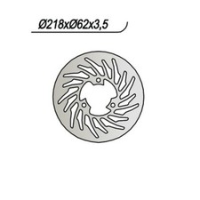 DISCO FRENO POSTERIORE NG 843