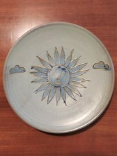 Piatto da parete in ceramica