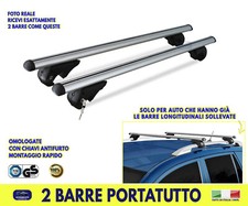 Barre Portatutto per  Panda Cross 4x4 2004>2014 portapacchi auto bagagli barra