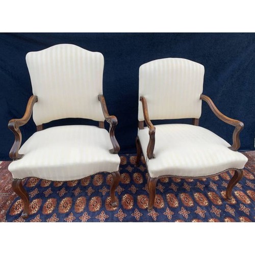 Coppia antiche poltrone - coppia,