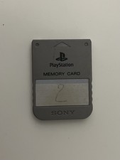 Memory Card Sony Ps1 PlayStation SCPH-1020 1MB - Grigio