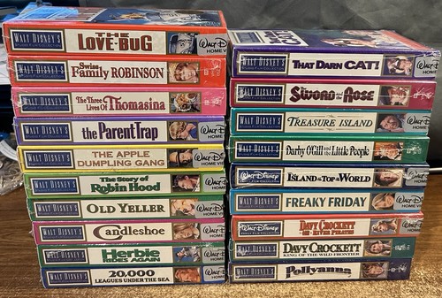 New walt disney movies vhs - disney,