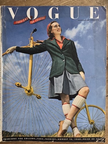 Rivista vogue 1940 - rivista, solo