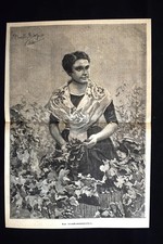 La vendemmiatrice Incisione