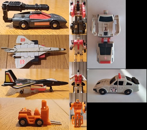 Lotto transformers hasbro - lotto, g1