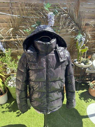 Doudoune moncler noire femme - doudoune, m