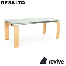 DESALTO Tavolo Da Pranzo In Vetro Blu 200 X 85 X 77 Cm