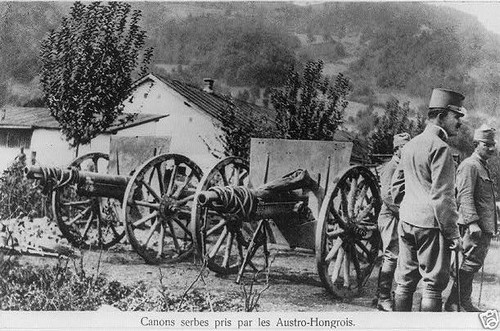 Serbian cannons taken - serbian,