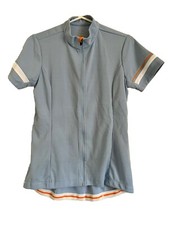 Maglia ciclismo Road Holland uomo XL blu full zip mountain bike shirt