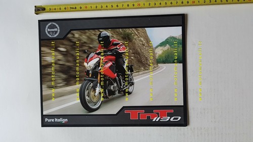 Benelli tnt 1130 - 1130, depliant