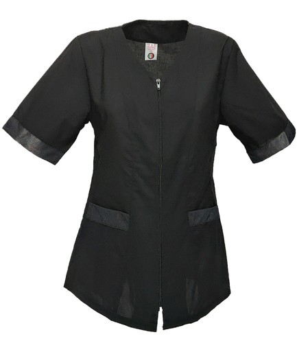 Giacca cuoco chef donna zip - giacca,