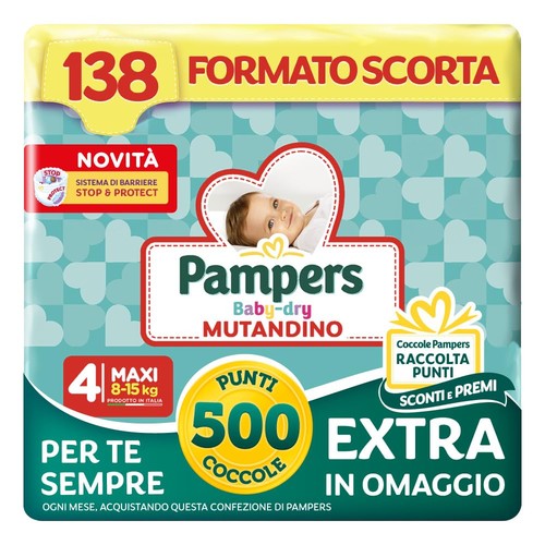 Pampers baby dry mutandino - dry,
