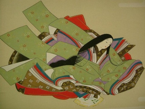 Dipinto giapponese kakejiku - dipinto,