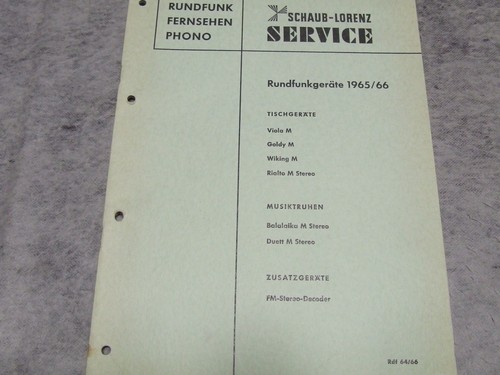 Servizio radio schaub lorenz - servizio,