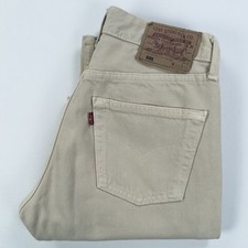 Jeans Levis 501 W28 L32 beige