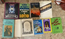 Lotto 9 libri esoterismo new age misteri erbe omeopatia astrologia templari