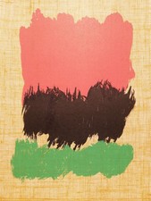 SALVATORE EMBLEMA: Rara Serigrafia di cm. 70x50, Firmata. STUPENDA!!!