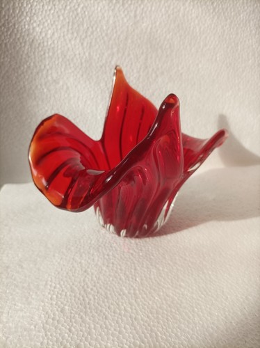 Piccolo vaso rosso murano - piccolo,