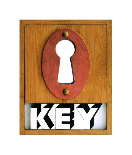 Joe tilson key box 2003 - tilson,