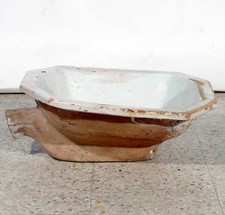 Orinatoio fabbrica stoviglie Amendola Napoli rarissimo gabinetto antico '800 c03