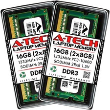 A-Tech 16GB 2x 8GB PC3-10600