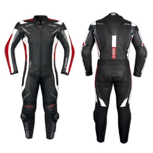 Tuta intera moto pelle