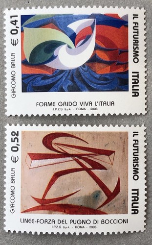 Italia 2003 futurismo - italia, il
