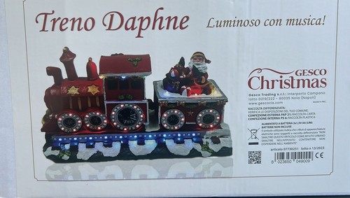 Trenino natalizio daphne - trenino,