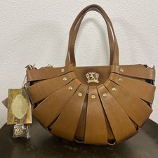 Pratesi Firenze Purse Cognac