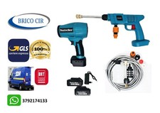 KIT LAVAGGIO AUTO MOTO IDROPULITRICE E SOFFIATORE A DUE BATTERIE DA 48V 4A