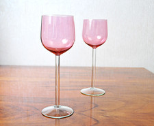 Coppia di bicchieri da vino