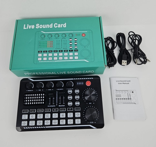 Scheda audio live per effetto