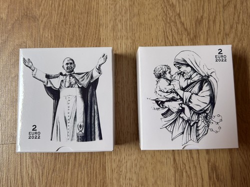 Euro vaticano 2022 proof - 2,