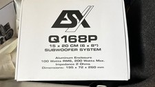 ESX Q168P Subwoofer slim per