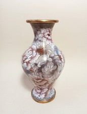 Vaso cloisonnè vintage - vaso,