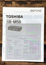 Toshiba SB-M56 Amplificatore