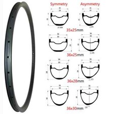 Cerchi bici MTB carbonio XC AM