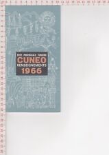 F8430 CUNEO TURISMO 1966 OPUSCOLO BROCHURE 14 PAG FRANCESE CACCIA PESCA MAPPA