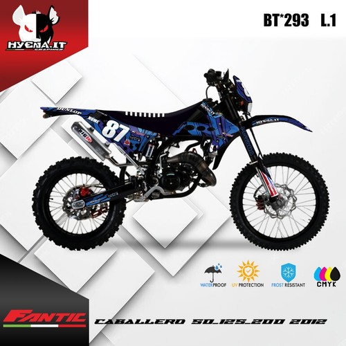 Kit grafiche lucide per - per, fantic