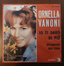 INTROVABILE 45 GIRI 7" COVER DIFERRRENTE ORNELLA VANONI IO TI DARO' DI PIU' - NM
